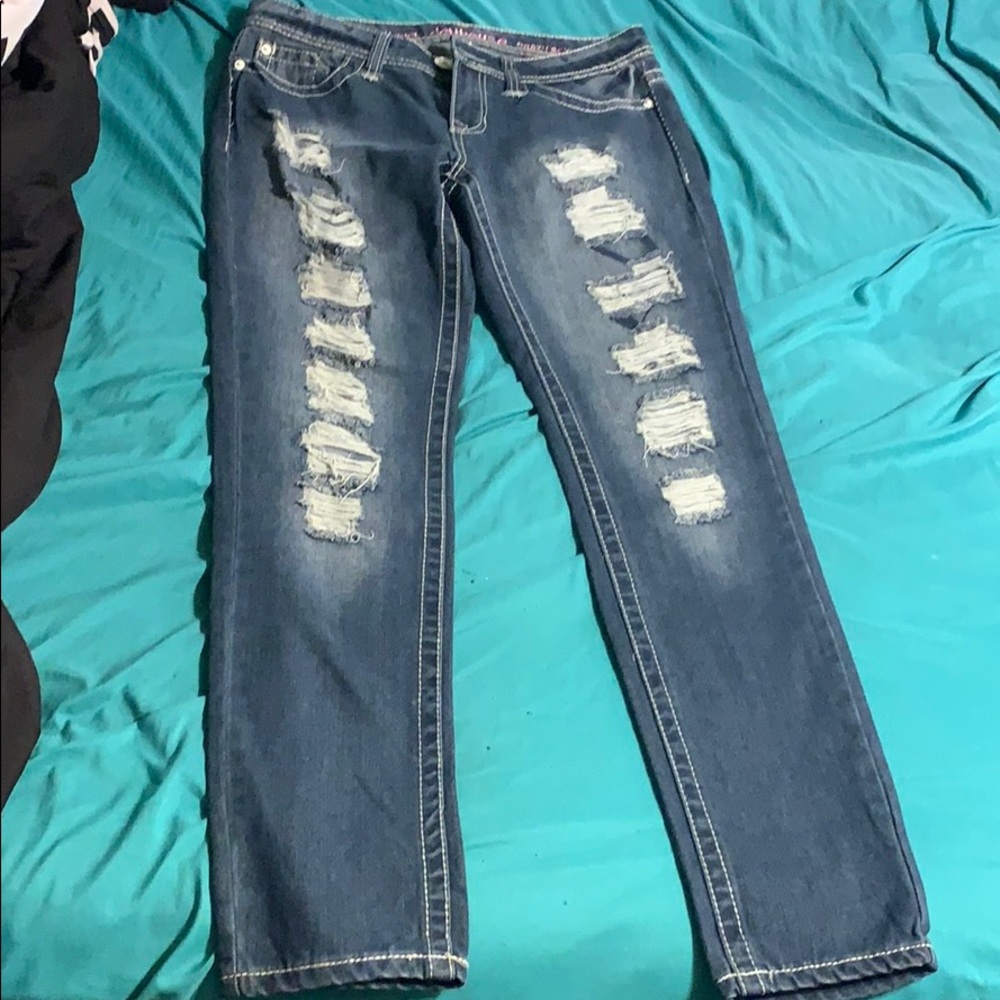 👖Dollhouse straight leg jeans👖
